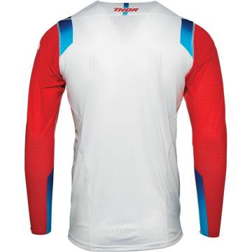 Tricou Enduro - Cross THOR PRIME PRO UNITE · Roșu / Alb  - 1
