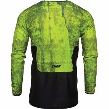 Tricou Enduro - Cross THOR PULSE HZRD · Verde / Negru  - 1