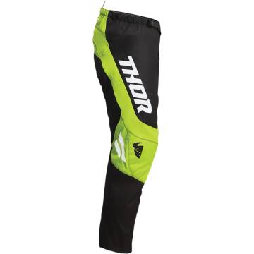 Pantaloni Enduro - Cross THOR SECTOR CHEV 2022 · Negru / Verde  - 1