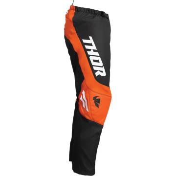 Pantaloni Enduro - Cross Copii THOR SECTOR CHEV 2022 · Negru / Portocaliu  - 2