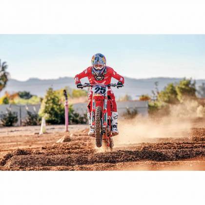 Tricou Enduro - Cross THOR PULSE HZRD · Roșu / Alb  - 4