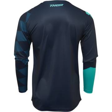 Tricou Enduro - Cross THOR SECTOR BIRDROCK 2022 · Albastru  - 1