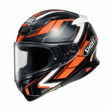 Cască Moto Integrală SHOEI NXR2 Prologue TC-8 · Negru / Portocaliu / Alb  - 0