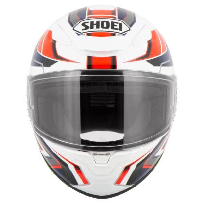 Cască Moto Integrală SHOEI NXR2 Prologue TC-10 · Alb / Roșu / Albastru  - 1