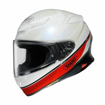 Cască Moto Integrală SHOEI NXR2 Nocturne TC-4 · Alb / Roșu  - 0