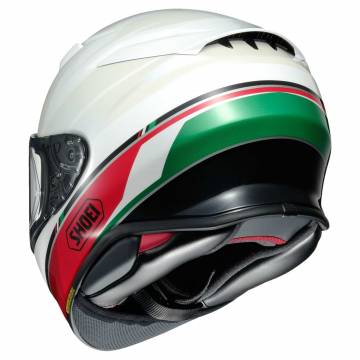 Cască Moto Integrală SHOEI NXR2 Nocturne TC-4 · Alb / Roșu  - 2