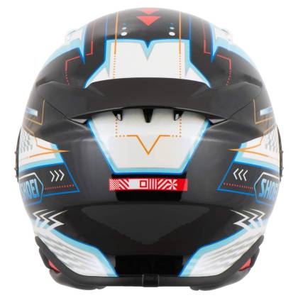 Cască Moto Integrală SHOEI NXR2 Arcane TC-10 · Negru / Alb / Albastru  - 5