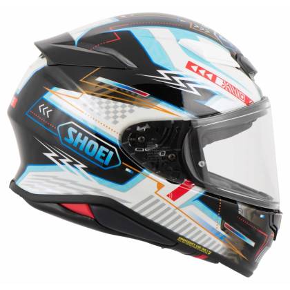 Cască Moto Integrală SHOEI NXR2 Arcane TC-10 · Negru / Alb / Albastru  - 3