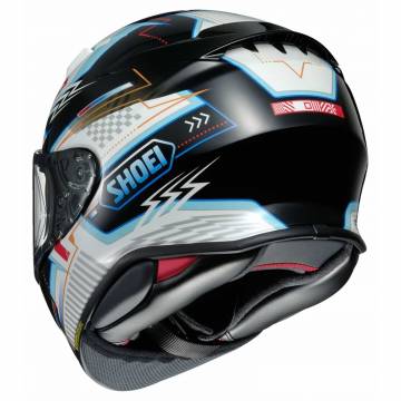 Cască Moto Integrală SHOEI NXR2 Arcane TC-10 · Negru / Alb / Albastru  - 8