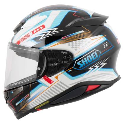 Cască Moto Integrală SHOEI NXR2 Arcane TC-10 · Negru / Alb / Albastru  - 2