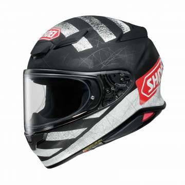 Cască Moto Integrală SHOEI NXR2 Scanner TC-5 · Negru / Alb / Roșu  - 0