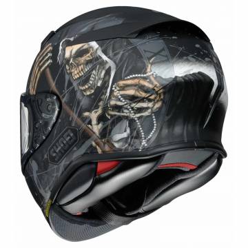 Cască Moto Integrală SHOEI NXR2 Faust TC-5 · Negru / Gri / Maro  - 3