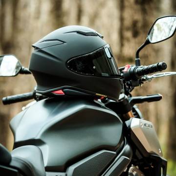 Cască Moto Integrală SHOEI NXR2 Faust TC-5 · Negru / Gri / Maro  - 8