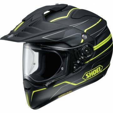 Cască Moto Integrală SHOEI HORNET ADV NAVIGATE TC-3 · Negru / Galben-Fluo  - 0