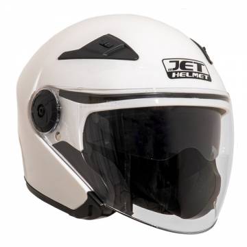 Cască Moto Open Face JET SONIC 2.0 · Alb  - 0