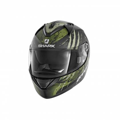 Cască Moto Integrală SHARK RIDILL THREEZY · Negru / Verde  - 0