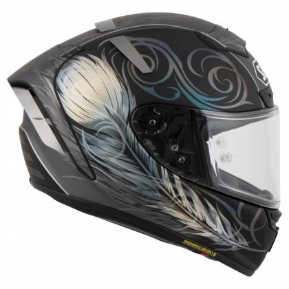 Cască Moto Integrală SHOEI X-SPIRIT III KUJAKU TC-5 · Negru / Gri  - 3