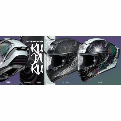 Cască Moto Integrală SHOEI X-SPIRIT III KUJAKU TC-5 · Negru / Gri  - 7