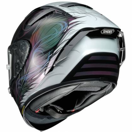 Cască Moto Integrală SHOEI X-SPIRIT III KUJAKU TC-10 · Negru / Alb / Roz  - 2