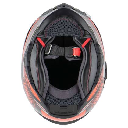 Cască Moto Integrală SHOEI GT-AIR II APERTURE TC-1 · Negru / Gri / Roșu  - 7