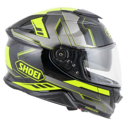 Cască Moto Integrală SHOEI GT-AIR II APERTURE TC-3 · Negru / Gri / Galben-Fluo  - 2