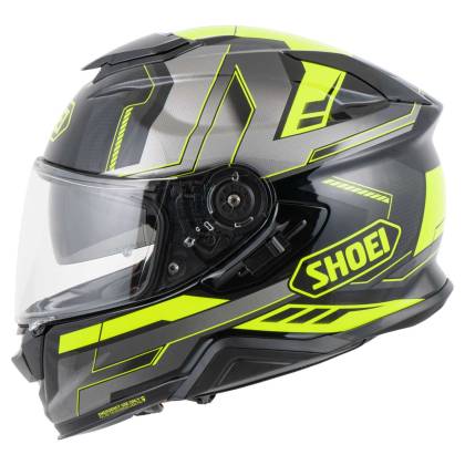 Cască Moto Integrală SHOEI GT-AIR II APERTURE TC-3 · Negru / Gri / Galben-Fluo  - 1
