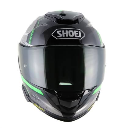 Cască Moto Integrală SHOEI GT-AIR II APERTURE TC-4 · Negru / Gri / Verde  - 1