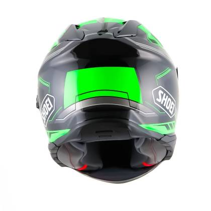 Cască Moto Integrală SHOEI GT-AIR II APERTURE TC-4 · Negru / Gri / Verde  - 5
