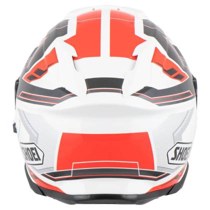 Cască Moto Integrală SHOEI GT-AIR II APERTURE TC-6 · Alb / Negru / Roșu  - 6