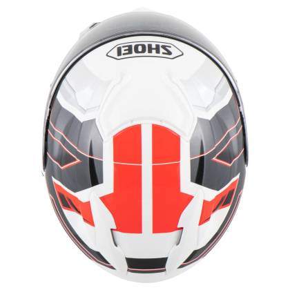 Cască Moto Integrală SHOEI GT-AIR II APERTURE TC-6 · Alb / Negru / Roșu  - 5
