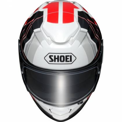 Cască Moto Integrală SHOEI GT-AIR II APERTURE TC-6 · Alb / Negru / Roșu  - 1