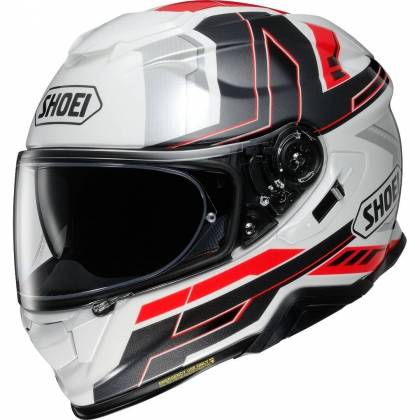 Cască Moto Integrală SHOEI GT-AIR II APERTURE TC-6 · Alb / Negru / Roșu  - 0