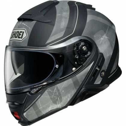 Cască Moto Flip-Up SHOEI NEOTEC-II JAUNT TC-5 · Negru / Gri  - 0