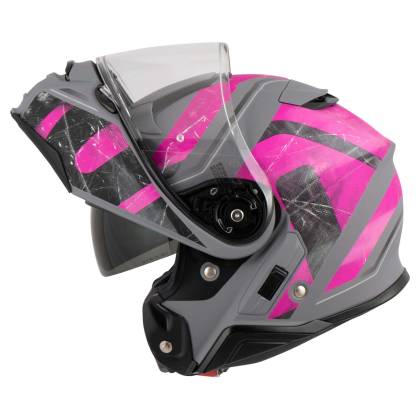 Cască Moto Flip-Up SHOEI NEOTEC-II JAUNT TC-7 · Gri / Roz  - 1