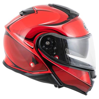 Cască Moto Flip-Up SHOEI NEOTEC-II WINSOME TC-1 · Roșu / Negru  - 2