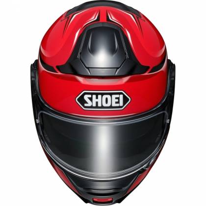 Cască Moto Flip-Up SHOEI NEOTEC-II WINSOME TC-1 · Roșu / Negru  - 3
