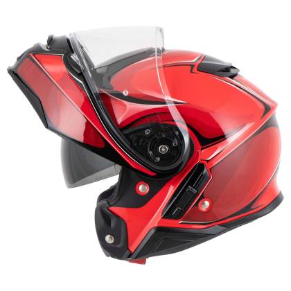 Cască Moto Flip-Up SHOEI NEOTEC-II WINSOME TC-1 · Roșu / Negru  - 1