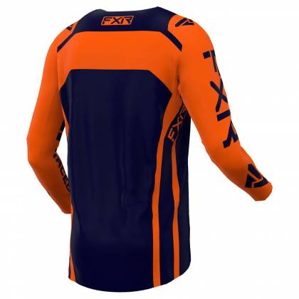 Tricou Enduro FXR RACING OFF-ROAD MX · Albastru / Portocaliu  - 1