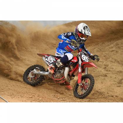 Pantaloni Enduro Copii FXR RACING CLUTCH PRO MX · Negru / Roșu / Galben-Fluo  - 4