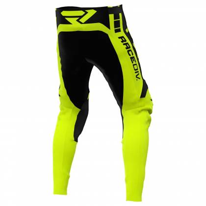 Pantaloni Enduro FXR RACING OFF-ROAD MX · Negru / Galben-Fluo  - 1