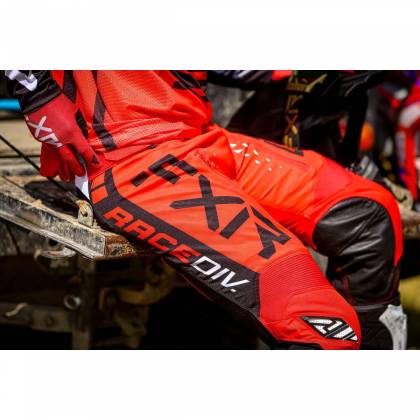Pantaloni Enduro FXR RACING OFF-ROAD MX · Albastru / Portocaliu  - 2