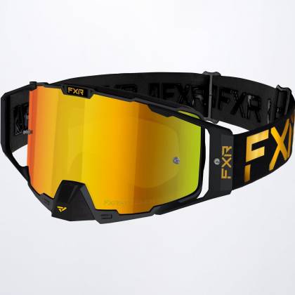 Ochelari Enduro FXR RACING PILOT LE MX · Negru / Auriu  - 1