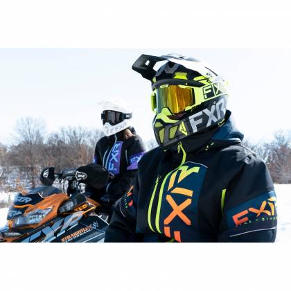 Combinezon Snowmobil FXR RACING RECRUIT INSULATED · Negru / Roșu  - 5