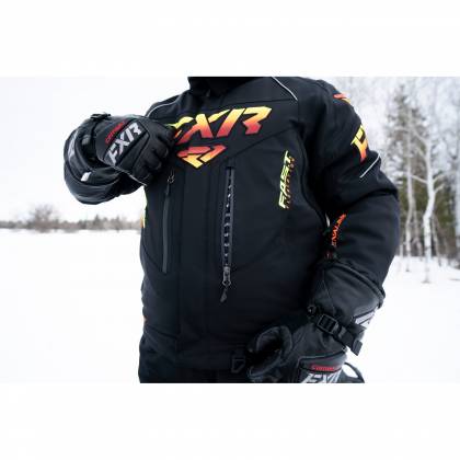 Geacă Snowmobil FXR RACING ADRENALINE F.AS.T. · Negru  - 6