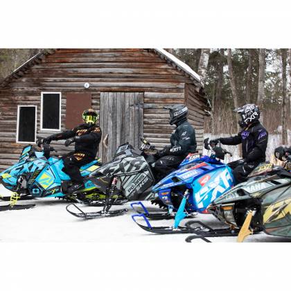 Geacă Snowmobil FXR RACING ADRENALINE F.A.S.T. · Negru / Verde-Fluo  - 5