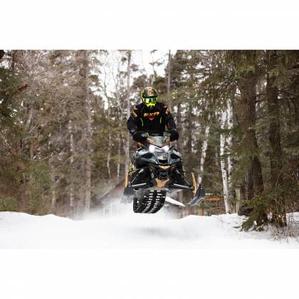 Geacă Snowmobil FXR RACING ADRENALINE F.A.S.T. · Negru / Verde-Fluo  - 1