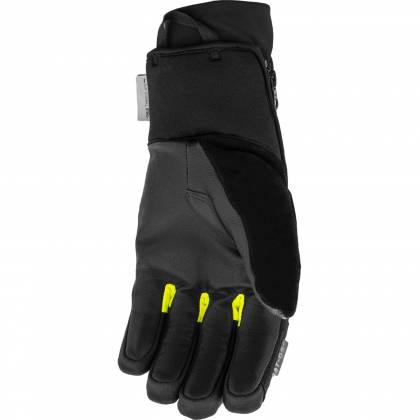 Mănuși Snowmobil FXR RACING TRANSFER SHORT CUFF · Negru / Galben-Fluo  - 1