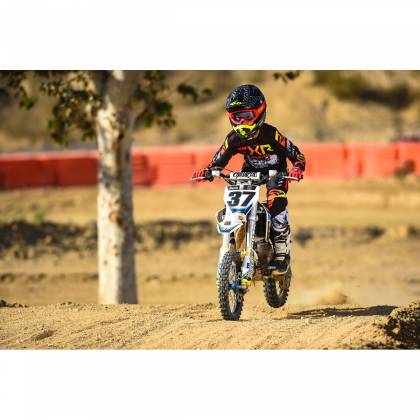 Pantaloni Enduro Copii FXR RACING PODIUM MX · Negru / Gri  - 3