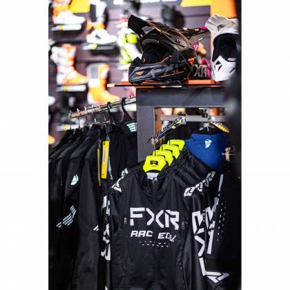 Geacă Enduro - Cross FXR RACING RR LITE · Negru / Alb  - 2