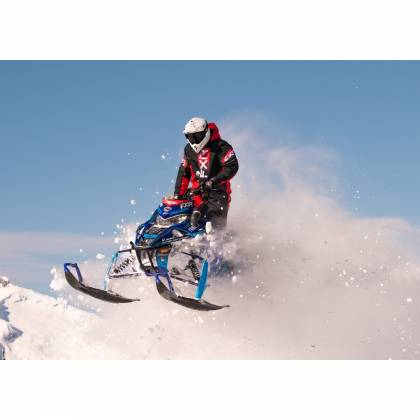 Cască Enduro - Cross - Snowmobil FXR RACING HELIUM PRIME 2022 · Alb / Gri  - 7
